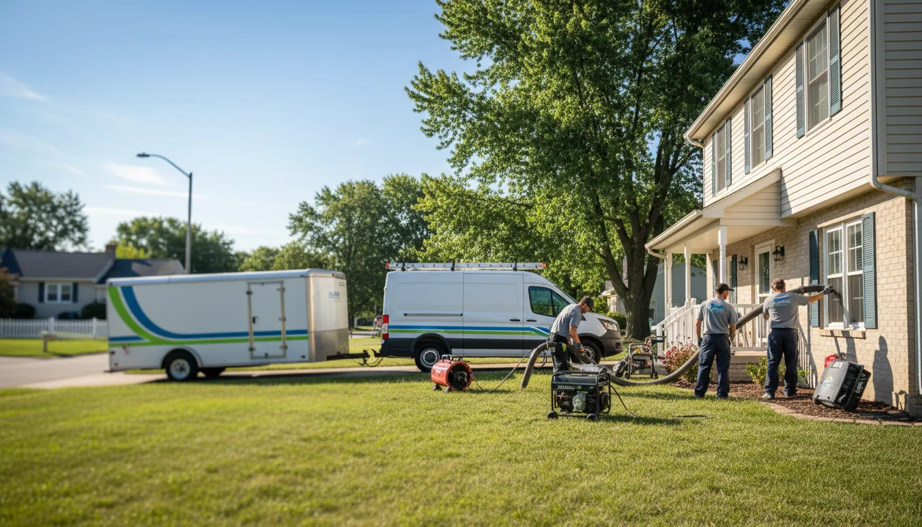 Flooded Basement Restoration And Cleanup With Repair in Steele, ND near me